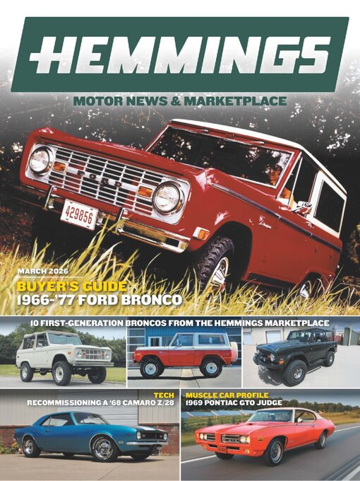 Title details for Hemmings Motor News by American City Business Journals_Hemmings - Available